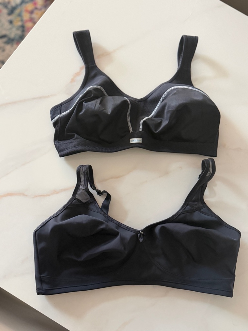 Wonderbra Black Wireless Support Bras Duo
